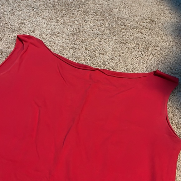 American Apparel sleeveless slip on dress in red - Picture 3 of 4